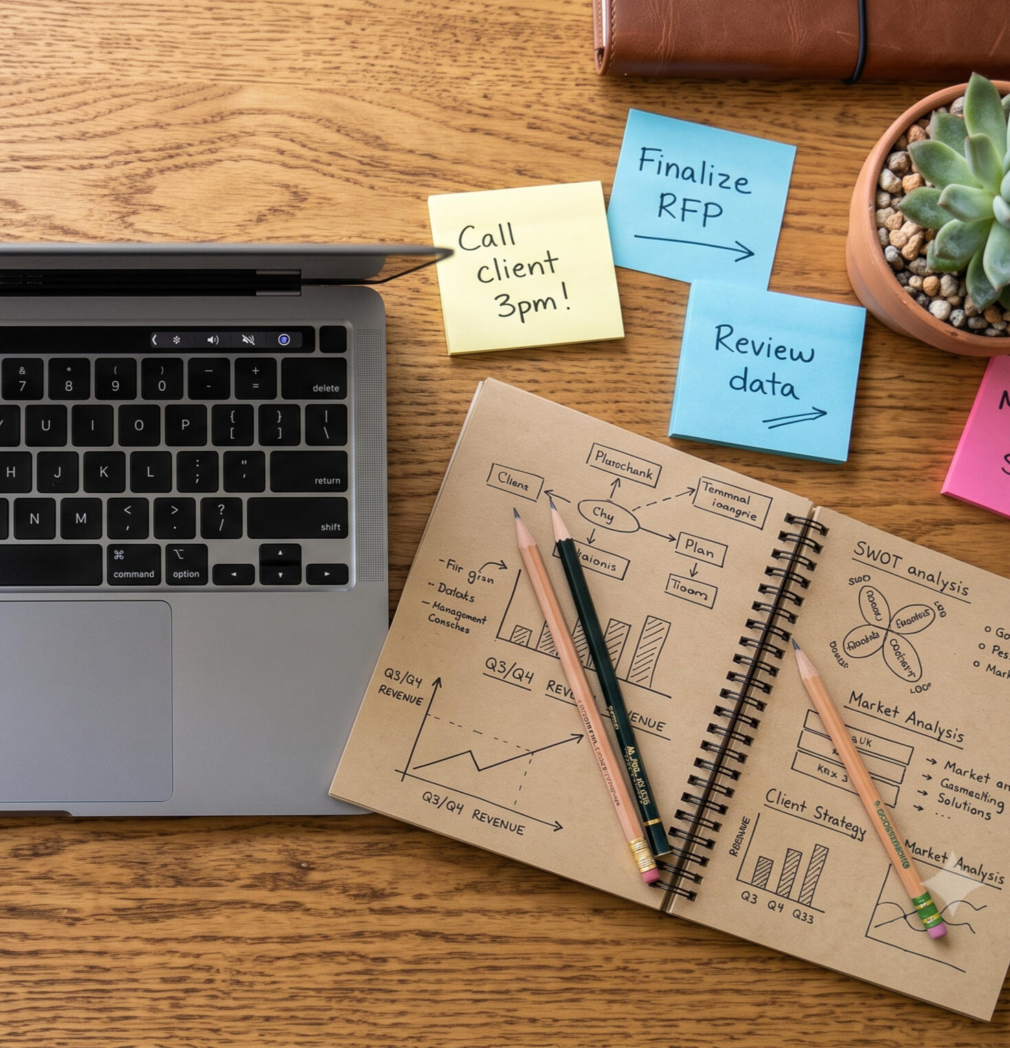 HW Tech Consulting is offering 3 services: a strategic tech audit, free tech workshops, and tech advisory